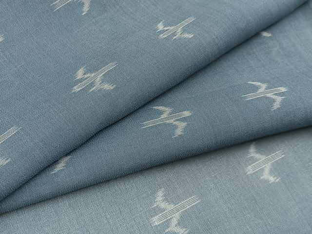 平和屋着物＊夏物 本場琉球絣 夏琉球 正絹 逸品 BAAW5070hj