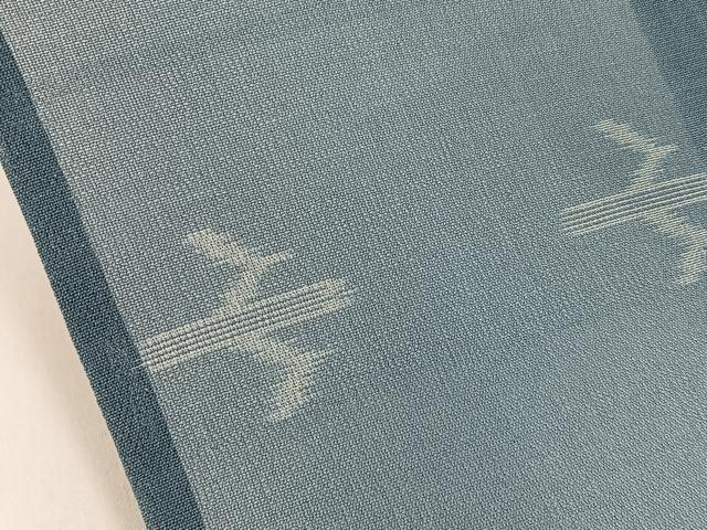 平和屋着物＊夏物 本場琉球絣 夏琉球 正絹 逸品 BAAW5070hj