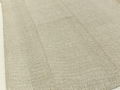 平和屋着物＊夏物 小紋 絽 横縞 正絹 逸品 BAAW5071hj