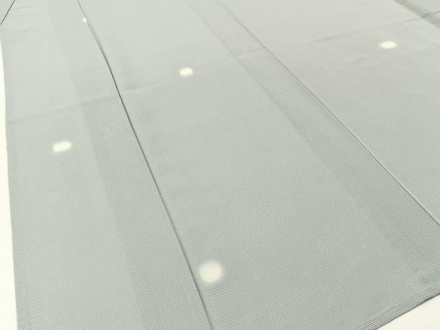 平和屋着物＊夏物 小紋 絽 蛍暈し 正絹 逸品 BAAW5079hj