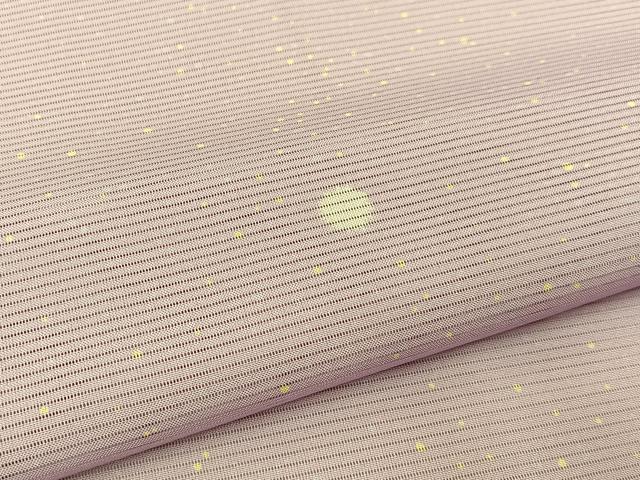 平和屋着物＊夏物 小紋 絽 大小あられ 洗える着物 未使用 BAAW5081hj