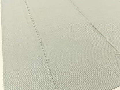 平和屋着物＊夏物 色無地 絽 千草鼠色 正絹 逸品 BAAW5088hj