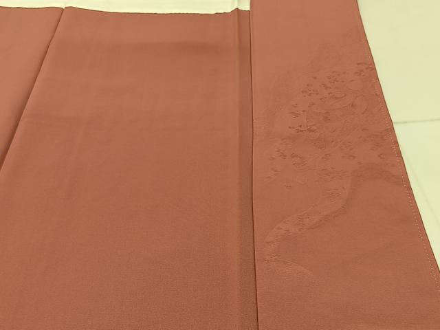 平和屋着物●豪華色留袖 辻が花地紋 浅緋色 正絹 逸品 BAAW5109hj
