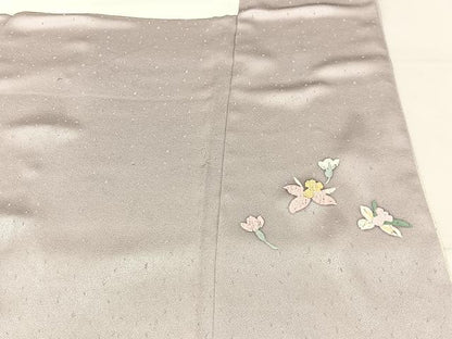 平和屋着物●訪問着 友禅 草花文 暈し染め 正絹 逸品 BAAW5134hj