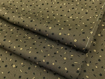 平和屋着物●上質な小紋 あられ文様 正絹 逸品 未使用 BAAW5138hj