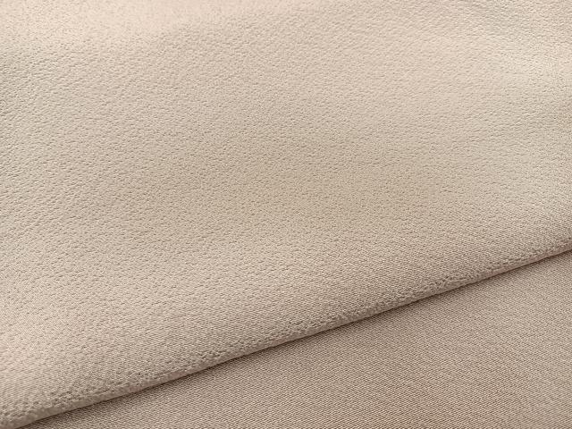 平和屋着物●上質な色無地 灰桜色 正絹 逸品 BAAW5149hj