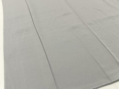 平和屋着物●本加賀友禅作家 茶谷孝志監修 色無地 桜鼠色 正絹 逸品 BAAW5153hj
