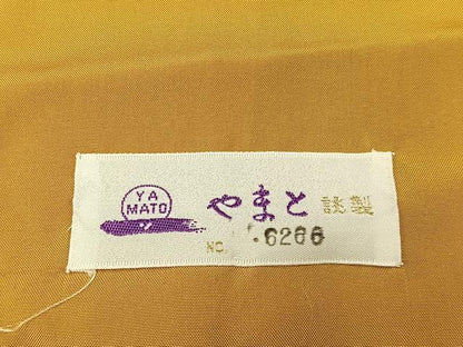 平和屋着物●本場大島紬 草葉文 やまと誂製 正絹 逸品 BAAW5155hj