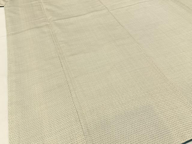 平和屋着物●本場大島紬 白大島 100亀甲 総詰め 正絹 逸品 未使用 BAAW5157hj