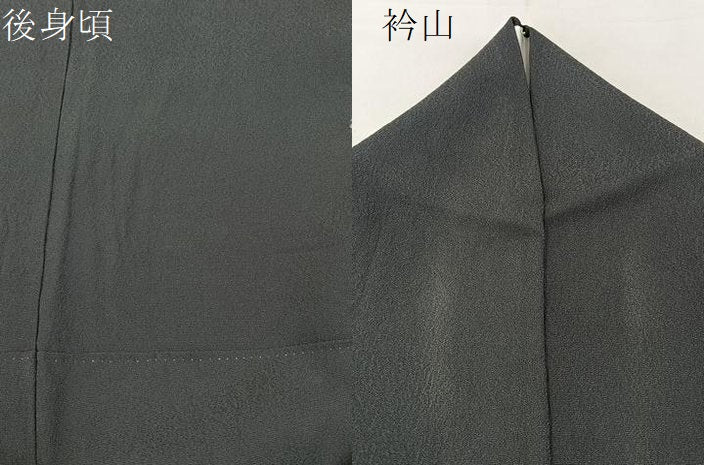 平和屋着物●上質な小紋 絞り あられ文様 ロング丈 正絹 逸品 BAAW5159hj
