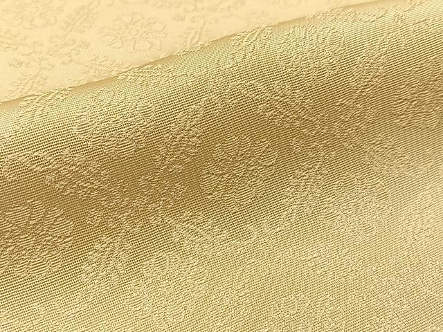平和屋着物●上質な色無地 花地紋 砥粉色 正絹 逸品 BAAW5166hj