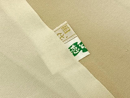 平和屋着物●上質な色無地 花地紋 砥粉色 正絹 逸品 BAAW5166hj