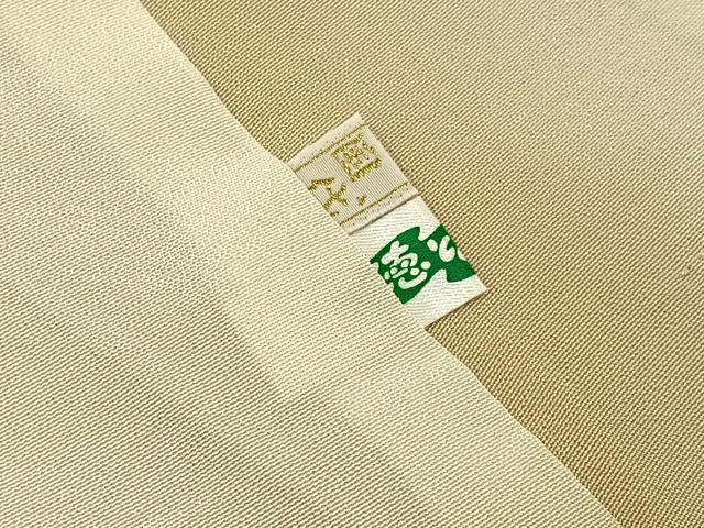 平和屋着物●上質な色無地 花地紋 砥粉色 正絹 逸品 BAAW5166hj