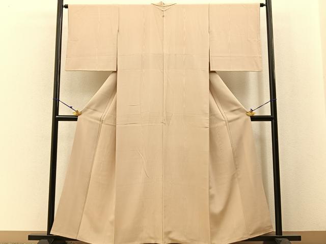 平和屋着物●二代目 川村久太郎 小紋 杢目文様 正絹 逸品 BAAW5168hj