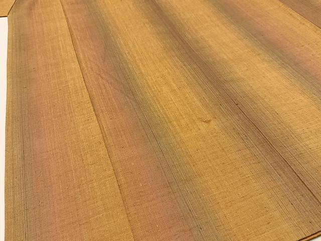 平和屋着物●上質な紬 間道 正絹 逸品 BAAW5181hj