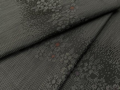 平和屋着物●本場大島紬 草花文 正絹 逸品 未使用 BAAW5185hj