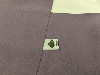平和屋着物■上質な色無地 二藍色 正絹 逸品 BAAW5258hj