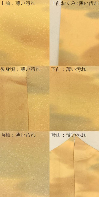 平和屋着物■上質な小紋 雲重ね文 正絹 逸品 BAAW5299hj