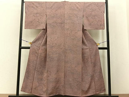 平和屋着物■江戸小紋 作家物 鮫小紋柄 正絹 逸品 BAAW5307hj