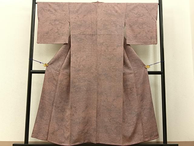 平和屋着物■江戸小紋 作家物 鮫小紋柄 正絹 逸品 BAAW5307hj