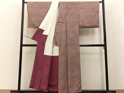 平和屋着物■江戸小紋 作家物 鮫小紋柄 正絹 逸品 BAAW5307hj