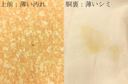 平和屋着物■上質な小紋 たたき染め 正絹 逸品 BAAW5352hj