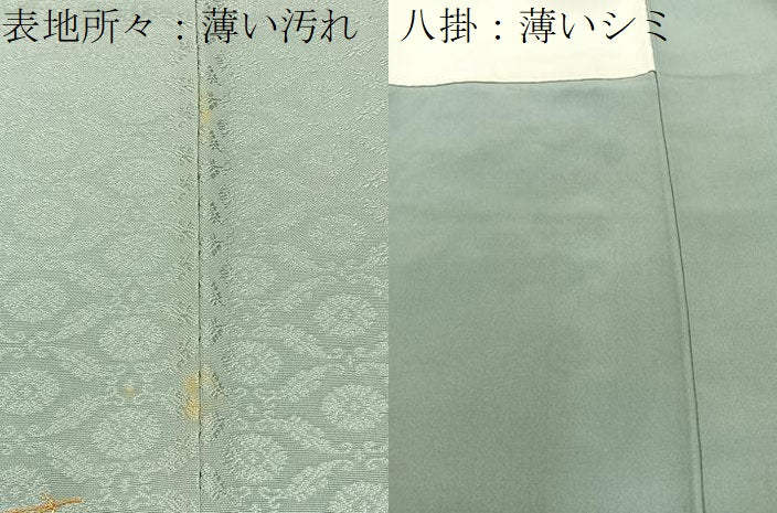 平和屋着物■訪問着　総刺繍　駒刺繍　吹き寄せ文　正絹　逸品　BAAW5508hj