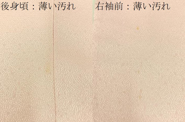 平和屋着物■色留訪問着 地紋起こし 梅笹文 暈し染め 正絹 逸品 BAAW5565hj