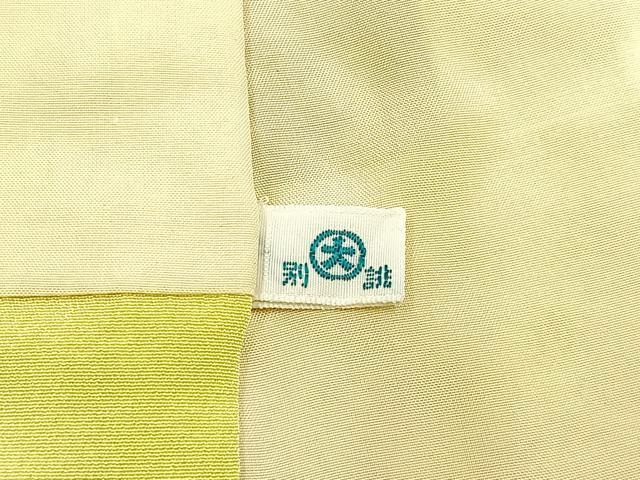 平和屋着物■上質な小紋 草花文 大丸扱い 正絹 逸品 未使用 BAAW5581hj