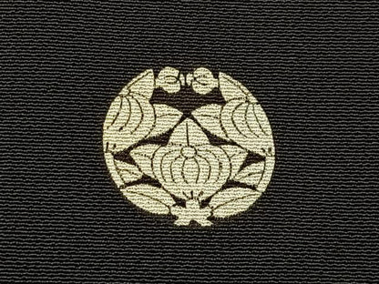 平和屋着物■豪華黒留袖　駒刺繍　松　金彩　正絹　逸品　BAAW5589hj