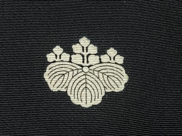 平和屋着物■豪華黒留袖　松竹梅　扇面飛鶴花文　金彩　正絹　逸品　BAAW5594hj