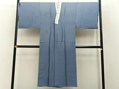 平和屋着物●男性　長襦袢　袷　人物風景文　暈し染め　キングサイズ　正絹　逸品　BAAW5628hj