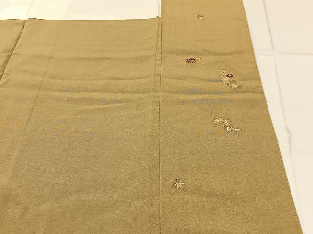 平和屋着物■訪問着 舞花文 暈し染め 金彩 正絹 逸品 BAAW5639hj