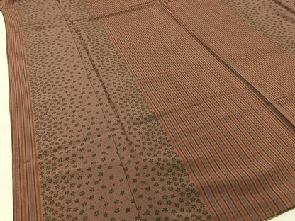 平和屋着物■上質な小紋 桜間道 正絹 逸品 BAAW5676hj