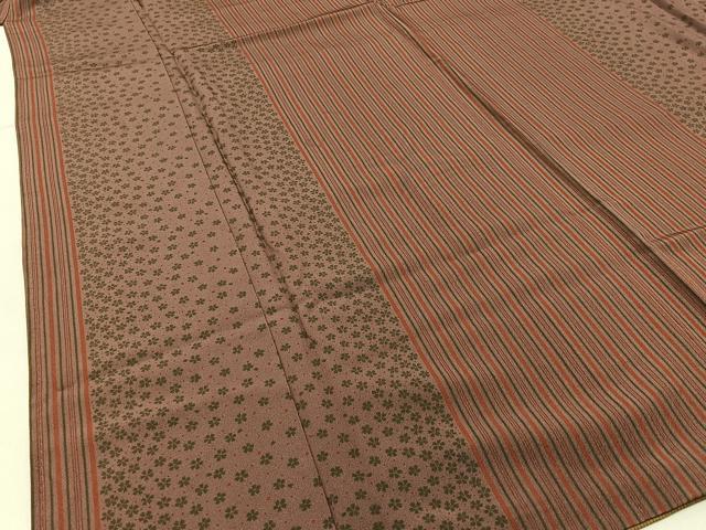 平和屋着物■上質な小紋 桜間道 正絹 逸品 BAAW5676hj