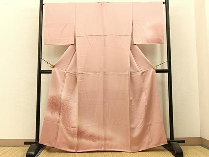 平和屋着物■訪問着 菊地紋 暈し染め 正絹 逸品 BAAW5677hj