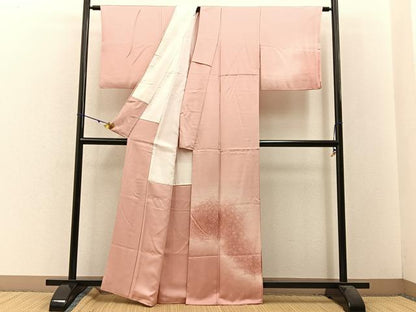平和屋着物■訪問着 菊地紋 暈し染め 正絹 逸品 BAAW5677hj