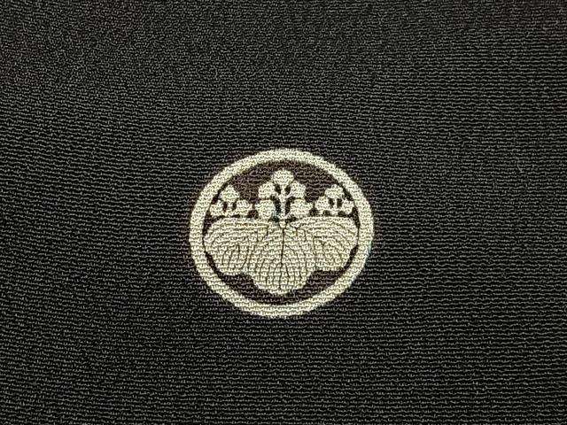 平和屋着物■豪華黒留袖　松竹梅　御所解文　正絹　逸品　BAAW5707hj