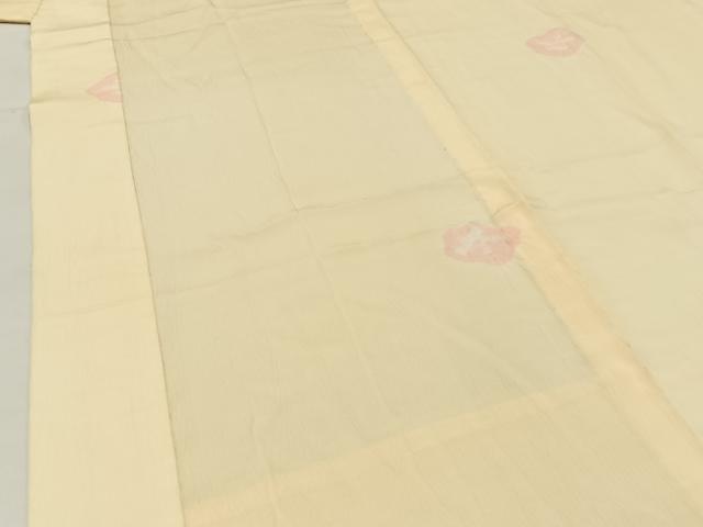 平和屋着物●長襦袢　無双仕立て　絞り　梅　鈴乃屋扱い　正絹　逸品　BAAW5744hj