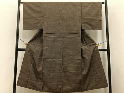 平和屋着物■男性 本場大島紬 吉祥文 正絹 逸品 BAAW5829hj