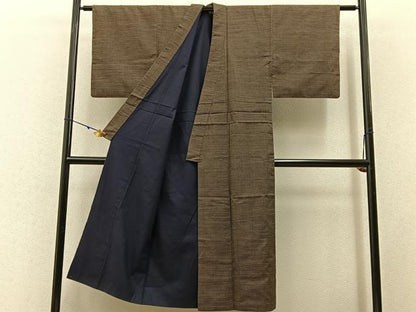 平和屋着物■男性 本場大島紬 吉祥文 正絹 逸品 BAAW5829hj