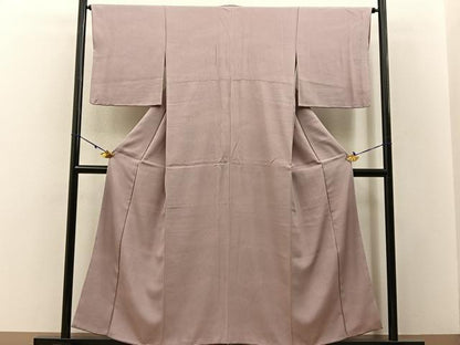 平和屋着物■上質な小紋　あられ文様　鮫小紋柄　正絹　逸品　BAAW5830hj