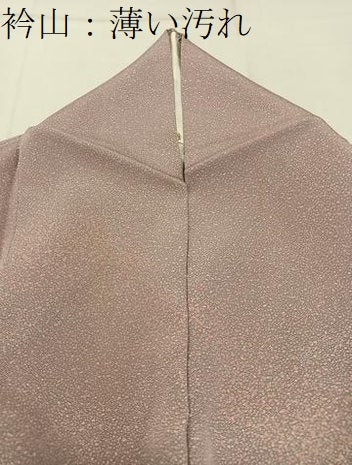 平和屋着物■上質な小紋　あられ文様　鮫小紋柄　正絹　逸品　BAAW5830hj