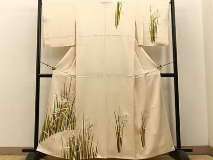 平和屋着物■訪問着　カトレア　金彩　正絹　逸品　BAAW5835hj