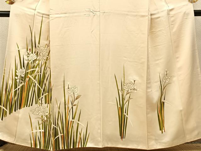 平和屋着物■訪問着　カトレア　金彩　正絹　逸品　BAAW5835hj