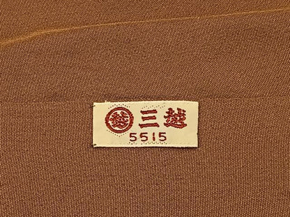 平和屋着物■訪問着　刺繍　地紙花文　暈し染め　金銀彩　三越扱い　正絹　逸品　BAAW5853hj