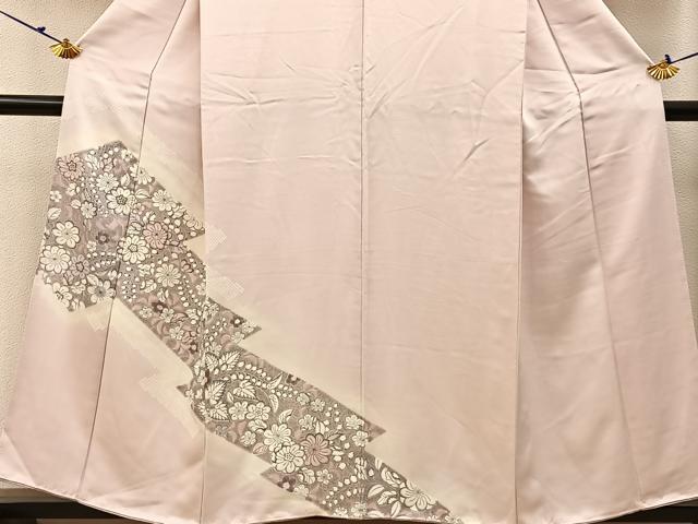 平和屋着物■訪問着　辻が花　手描き　暈し染め　正絹　逸品　BAAW5878hj