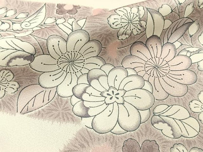 平和屋着物■訪問着　辻が花　手描き　暈し染め　正絹　逸品　BAAW5878hj