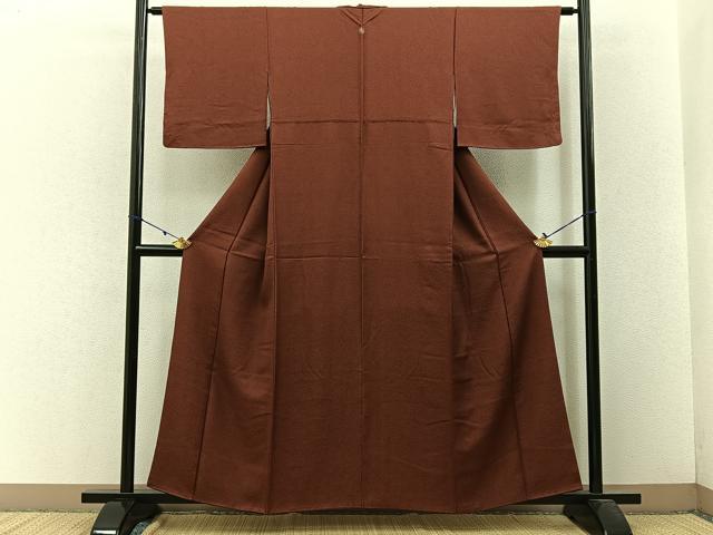 平和屋着物■江戸小紋 極小鮫小紋柄 正絹 逸品 BAAW5931hj
