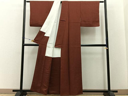 平和屋着物■江戸小紋 極小鮫小紋柄 正絹 逸品 BAAW5931hj